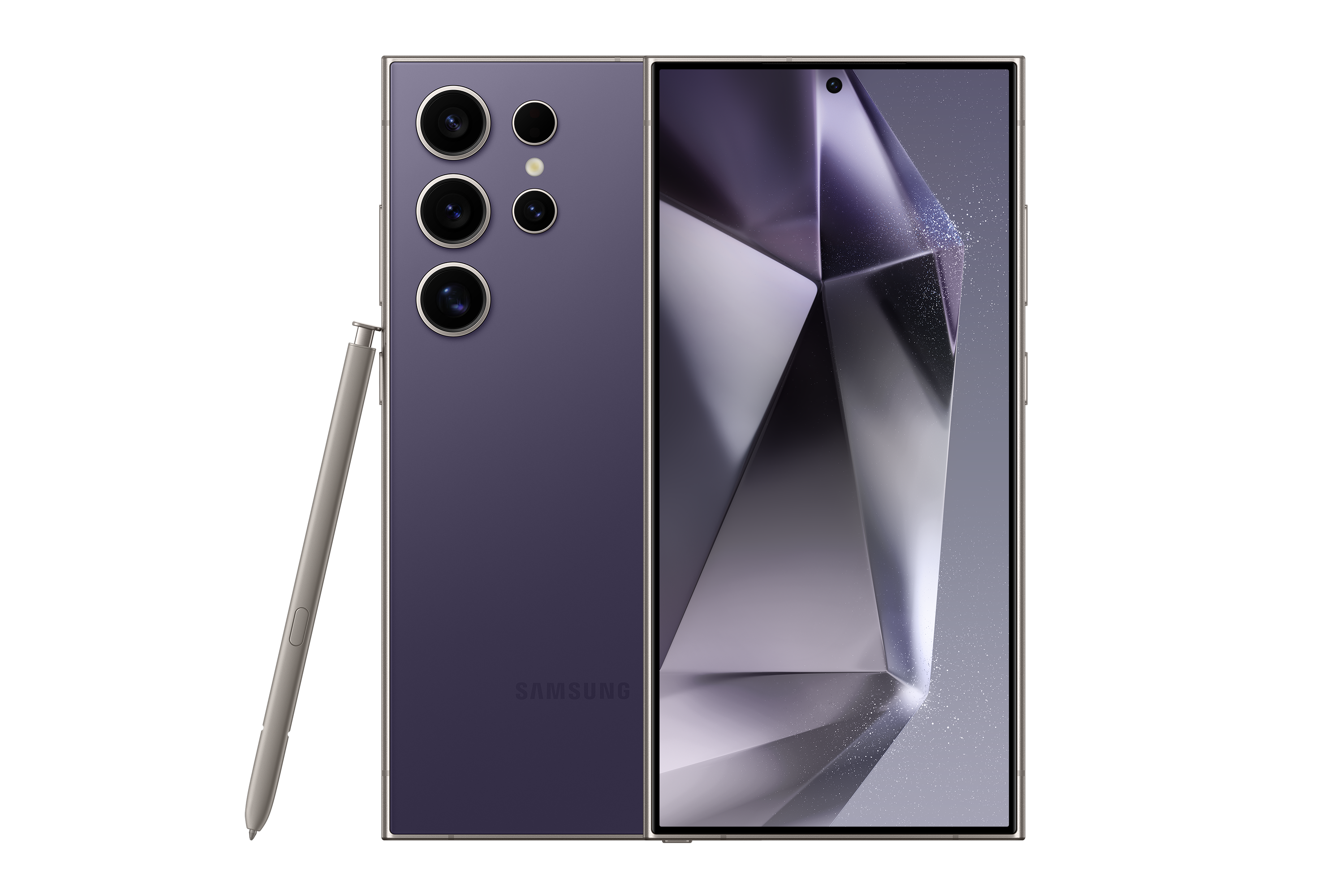 Samsung Galaxy S24 Ultra with S Pen Violet Titanium