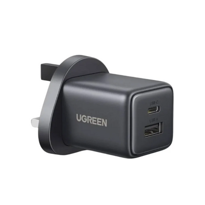 UGREEN 2-Port GaN 30W Fast Charger