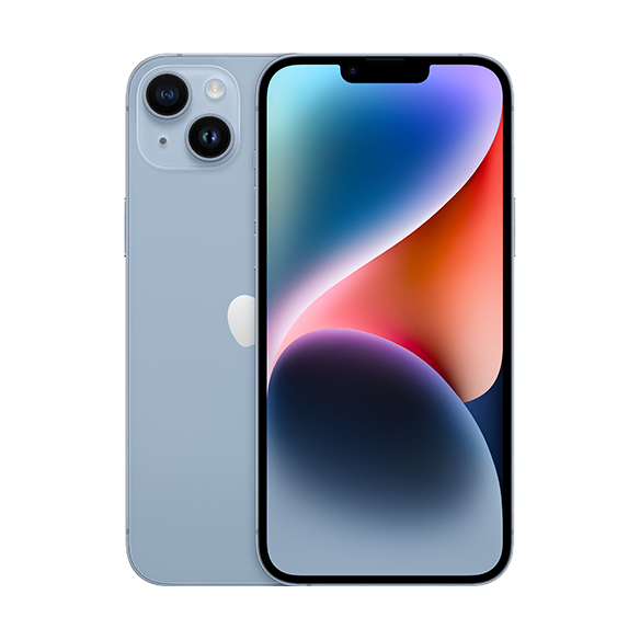 iPhone 14 Plus Blue Front