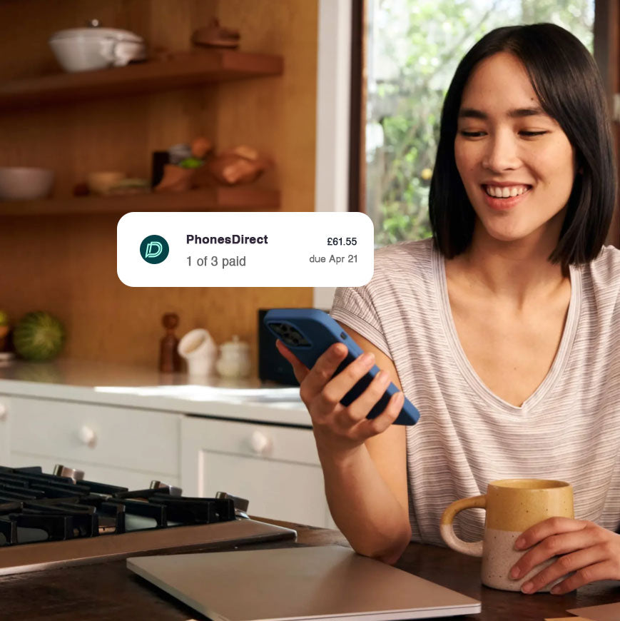 Person making PhoneDirect.com order