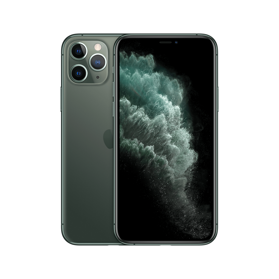 iPhone 11 Pro Max Midnight Green Front
