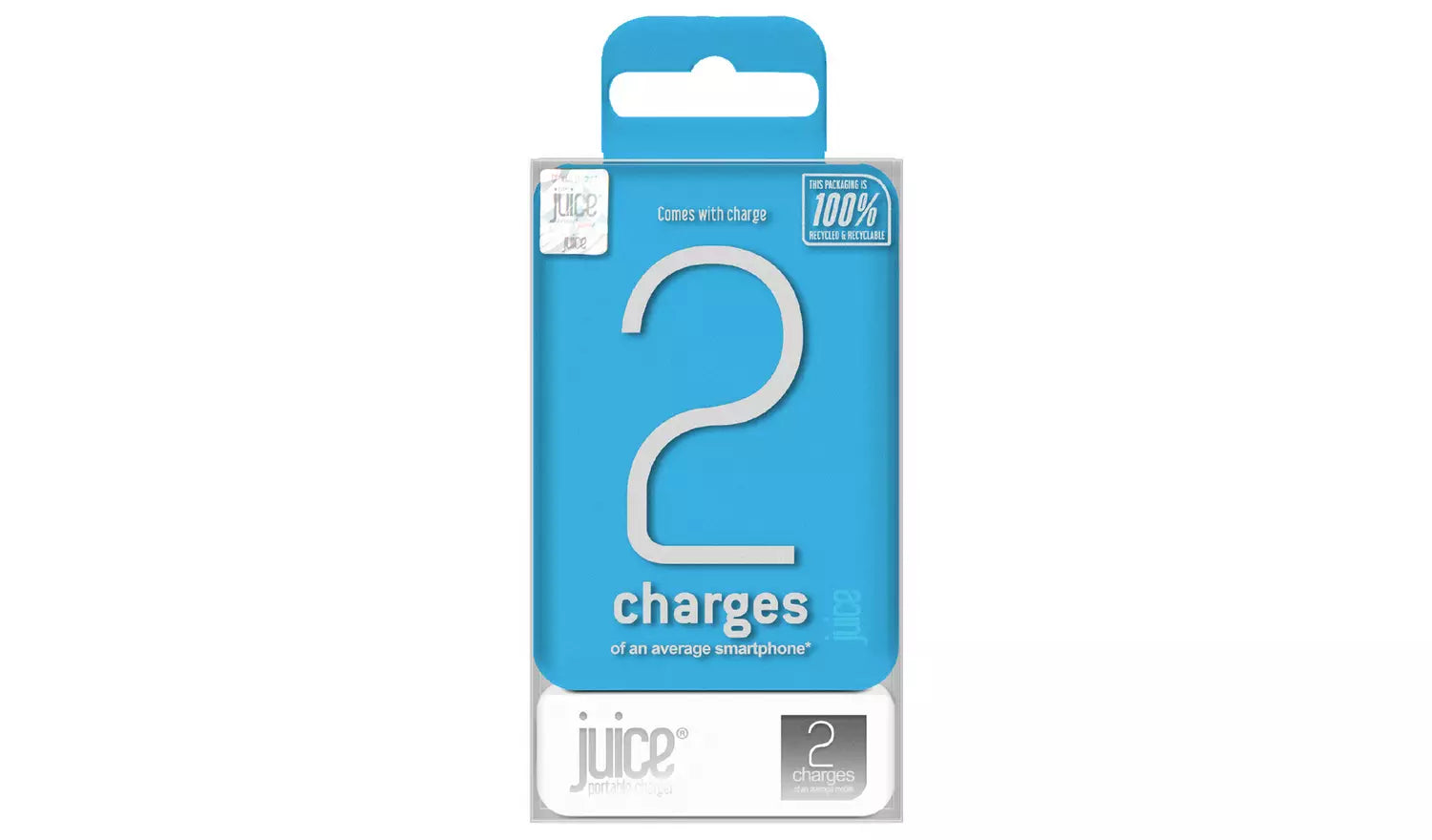 Juice ECO 2 Charge Power Bank 5000mAh Aqua