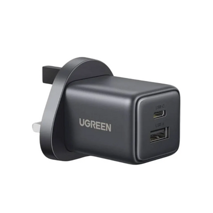 UGREEN 2-Port GaN 30W Fast Charger