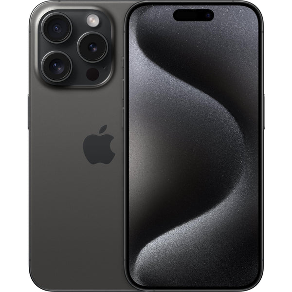 Refurbished iPhone 15 Pro - Black Titanium - 256GB - Very Good