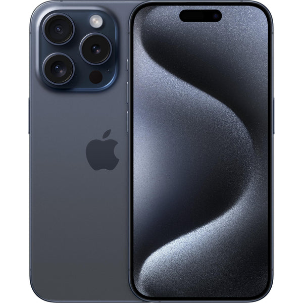 Refurbished iPhone 15 Pro - Blue Titanium - 256GB - Very Good