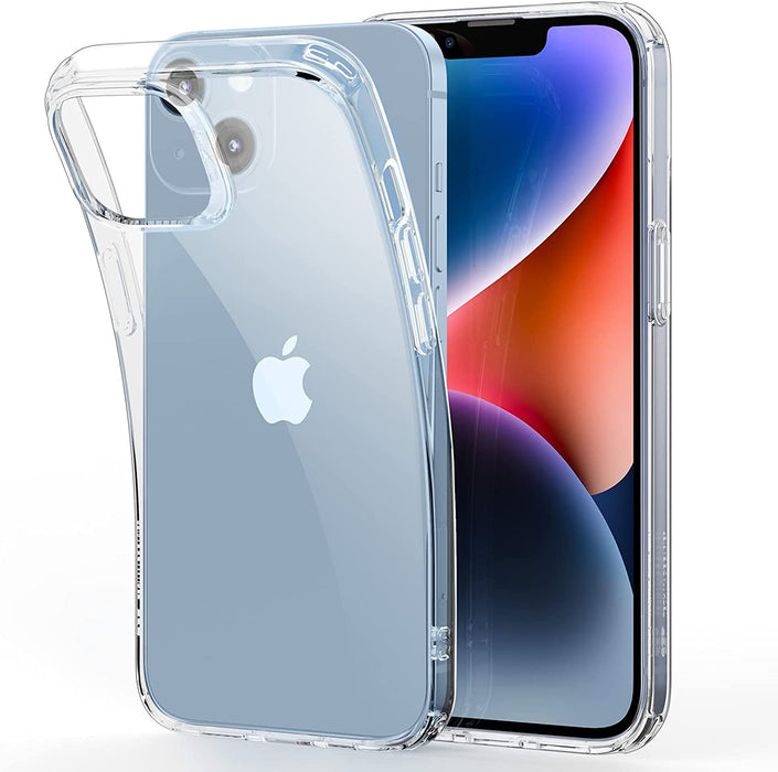 Clear Silicone Protective Case For iPhone 13