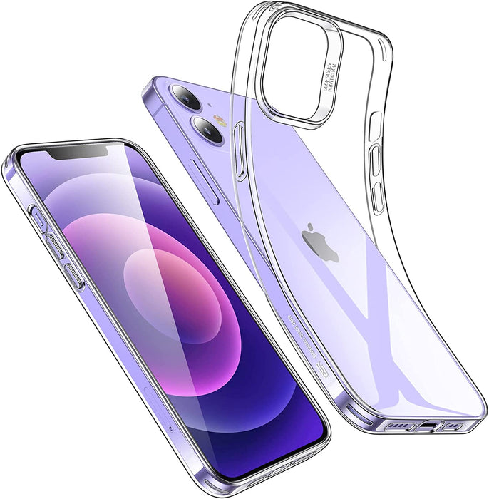Clear Silicone Protective Case For iPhone 12 Pro