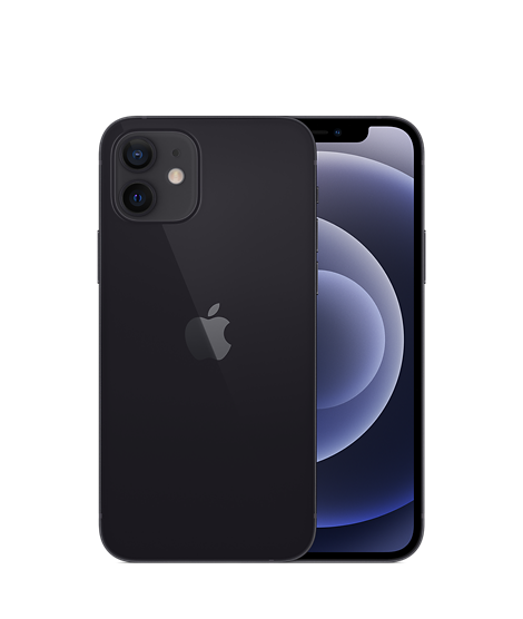 Refurbished iPhone 12 - Black - 64GB - Very Good